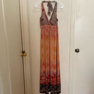 AUW long Maxi dress size M